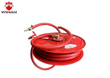 Red Canvas Fire Water Hose Reel With Storz Coupling 32mm Outside Dia.