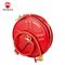 Red Canvas Fire Water Hose Reel With Storz Coupling 32mm Outside Dia.