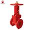 UL Ductile Iron Fire Fighting Valves , Flanged End Gate Valve 2 - 12 Inch